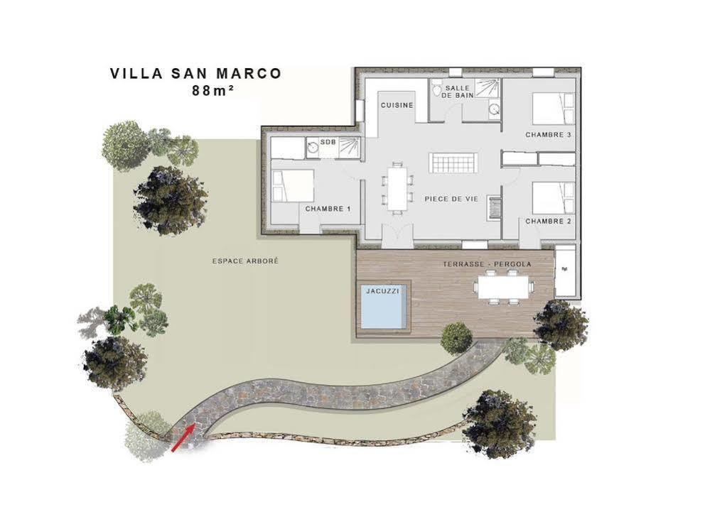 Residence Les Oliviers Porto-Vecchio  Buitenkant foto